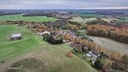 Das Dorf Passee aus der Vogelperspektive. © Screenshot 