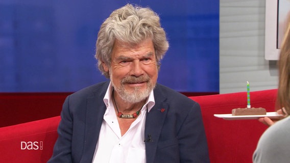 Reinhold Messner bei Das!. © Screenshot 