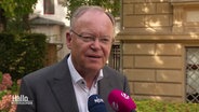 Niedersachsens Ministerpräsident Weil (SPD) im Interview. © Screenshot 