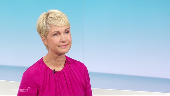 Manuela Schwesig im Gespräch im Studio. © Screenshot 