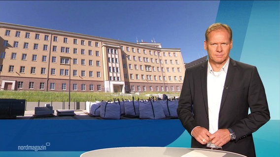 Thilo Tautz moderiert das Nordmagazin - Land und Leute um 18 Uhr. © Screenshot 