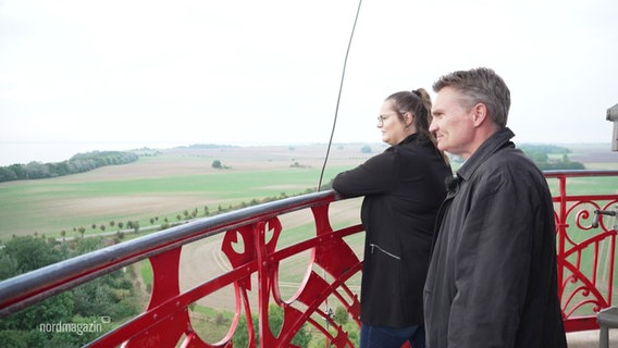 Franziska Gustävel und Andreas Heinemann sind die neue Tourismus-Doppelspitze von Rügen. © Screenshot 