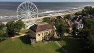 Das Riesenrad auf der Promenade von Kühlungsborn. © Screenshot 