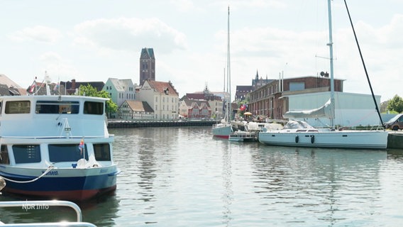 Der Hafen in Wismar. © Screenshot 