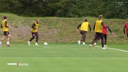 Die Spieler des FC St. Pauli beim Training. © Screenshot 