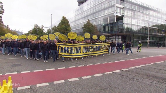 Menschen protestieren auf der Straße. © Screenshot 