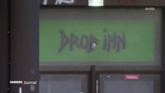 Der Eingang des Drop inn in Hamburg. © Screenshot 