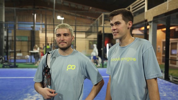 Das Padel-Spieler-Duo die "Padel Amigos". © Screenshot 