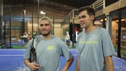 Das Padel-Spieler-Duo die "Padel Amigos". © Screenshot 