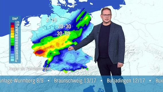 Wetterexperte Stefan Laps erklärt die Lage. © Screenshot 