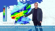 Wetterexperte Stefan Laps erklärt die Lage. © Screenshot 