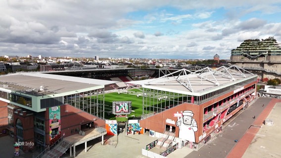 Das millerntor-Stadion auf St. Pauli. © Screenshot 