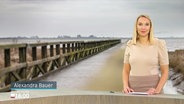 Alexandra Bauer moderiert die Sendung Schleswig-Holstein 18:00 Uhr. © Screenshot 