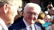 Der Bundespräsident Steinmeier zu Gast in Deenekamp beim König der Niederlande. © Screenshot 