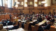 Sitzung der Bürgerschaft im Hamburger Rathaus. © Screenshot 