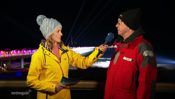 Michael Ippich von der Deutschen Gesellschaft zur Rettung Schiffbrüchiger im Interview. © Screenshot 