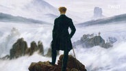 Eine animierte Malerei von Caspar David Friedrich. © Screenshot 