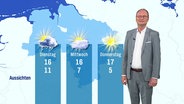 Sven Plöger moderiert das Wetter. © Screenshot 