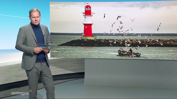 Moderator Thilo Tautz im Studio © Screenshot 