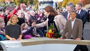 Marie-Luise Bram und Gerrit Derkowski moderieren das Schleswig-Holstein Magazin. © Screenshot 