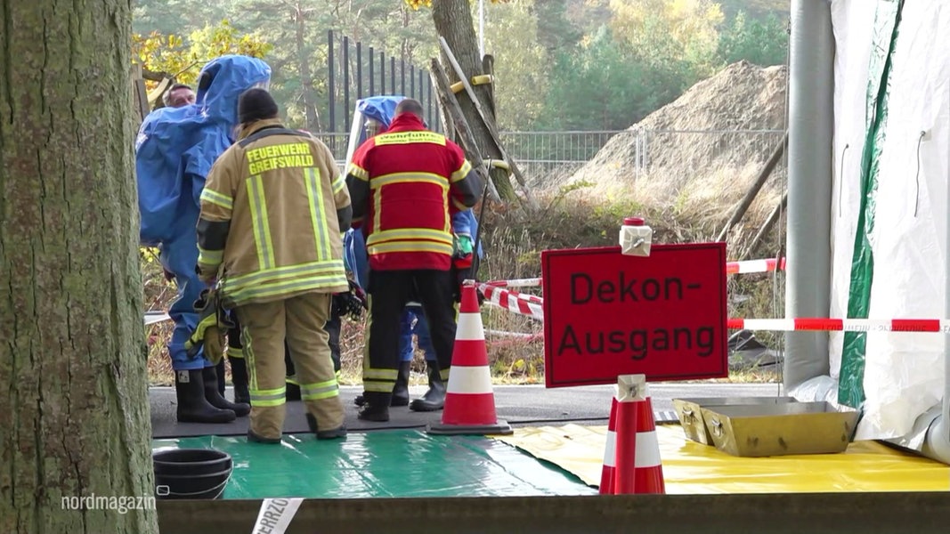 Munitionsfund: Gefahrenstoff auf Usedom geborgen