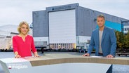 Marie-Luise Bram und Gerrit Derkowski moderieren das Schleswig-Holstein Magazin um 19:30 Uhr. © Screenshot 