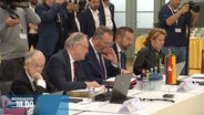 Ministerpräsidenten der Bundesländer bei ihrer Konferenz in Sachsen © NDR 