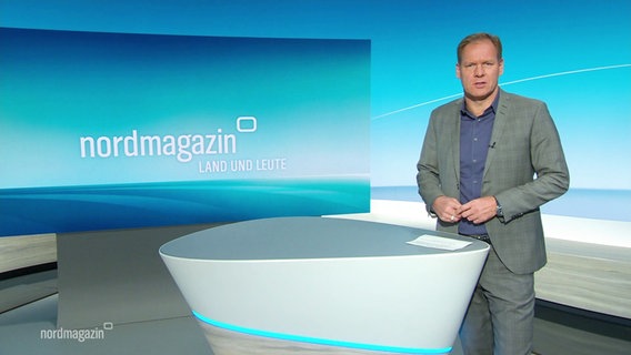 Thilo Tautz moderiert Nordmagazin - Land und Leute um 18:00 Uhr. © Screenshot 