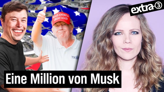 Eine Million von Musk und Gefahr vom BSW mit Mariam Lau - Bosettis Woche #81 © NDR 