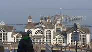 Die Strandpromenade des Ostseebads Sellin. © Screenshot 