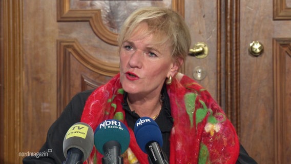 Bildungsministerin Simone Oldenburg © Screenshot 