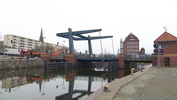 Die Kahldenbrücke in Demmin. © Screenshot 