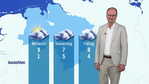 Sven Plöger moderiert das Wetter. © Screenshot 