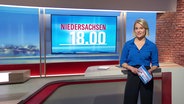 Kathrin Kampmann moderiert Hallo Niedersachen um 18:00. © Screenshot 