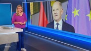 Juliane Möcklinghoff moderiert NDR Info um 16:00 Uhr. © Screenshot 