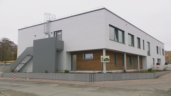 Der Neubau des KfH-Nierenzentrums in Greifswald. © Screenshot 