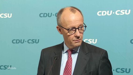 CDU-Kanzlerkandidat Friedrich Merz. © Screenshot 