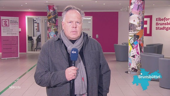 NDR-Reporter Tobias Gellert. © Screenshot 