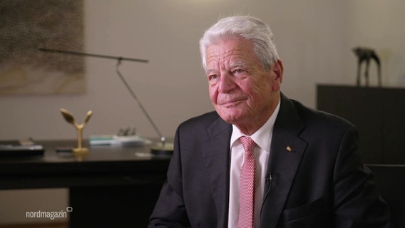 Der ehemalige Bundespräsident Joachim Gauck. © Screenshot 