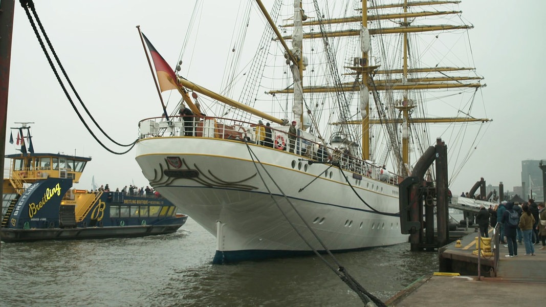 „Gorch Fock“ in Hamburg: Heute erneut Besichtigung möglich