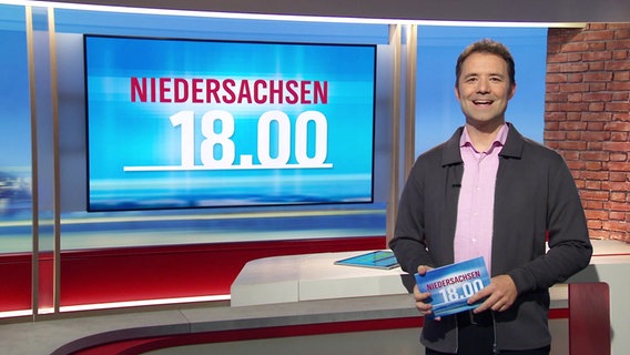 Johannes Avenarius moderiert Niedersachsen 18.00. © Screenshot 