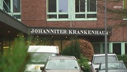 Der Eingang des Johanniter Krankehauses in Geesthaus © Screenshot 