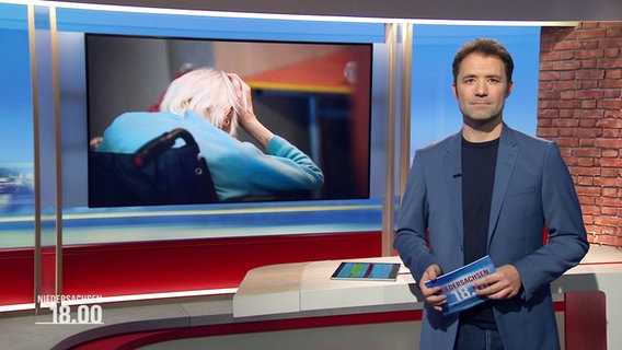 Johannes Avenarius moderiert das Niedersachsen Magazin um 18 Uhr. © Screenshot 