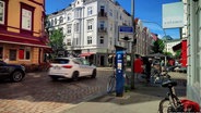 Eine Straßenkreuzung in Ottensen © Screenshot 