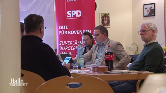 Der SPD-Ortsverband von Bovenden bei Göttingen. © Screenshot 