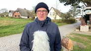 Stefan Kreibohm moderiert das Wetter von der Insel Hiddensee. © Screenshot 