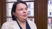 Sozialministerin Stefanie Drese (SPD) im Interview. © Screenshot 