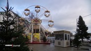 Das historische Riesenrad am Jungfernstieg Weihnachtsmarkt. © Screenshot 