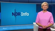 Susanne Stichler moderiert NDR Info. © Screenshot 