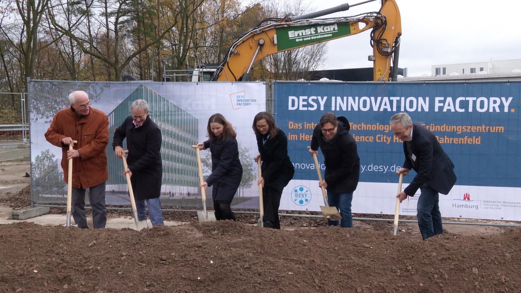 Spatenstich für „DESY Innovation Factory“ in Hamburg-Bahrenfeld